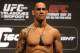 May 24, 2013; Las Vegas, NV, USA; UFC light heavyweight James Te-Huna during the weight-in for UFC 160 at the MGM Grand Garden Arena. Mandatory Credit: Bruce Fedyck-USA TODAY Sports