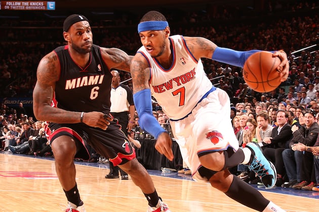 Knicks Win 3rd Straight, Upset Heat 102-92