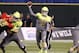 Jan 2, 2014; St. Petersburg, FL, USA; Team Nitro quarterback Wilton Speight (19) throws the ball during the first half against Team Highlight in the Under Armour All America football game at Tropicana Field. Mandatory Credit: Kim Klement-USA TODAY Sports