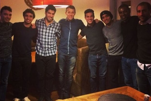 Lucas Celebrates with the Enemy as United and City Stars Join Liverpool Ace