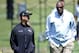 OWINGS MILLS, MD - MAY 05: Head coach John Harbaugh of the Baltimore Ravens speaks with general manager Ozzie Newsome after a practice during the Baltimore Ravens rookie camp on May 5, 2013 in Owings Mills, Maryland. (Photo by Patrick McDermott/Getty Images)