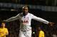 LONDON, ENGLAND - NOVEMBER 07: Jermain Defoe of Spurs celebrates scoring their second goal from the penalty spot during the UEFA Europa League Group K match between Tottenham Hotspur FC and FC Sheriff at White Hart Lane on November 7, 2013 in London, England. (Photo by Ian Walton/Getty Images)