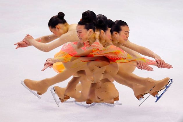 Sport Picture of the Day: Figure Skating in a Spin