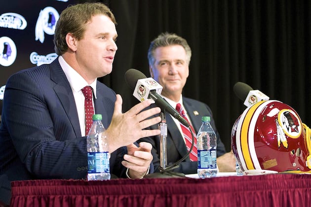 Success of Jay Gruden, RGIII Pairing Falls Heavily on the Shoulders of GM Allen