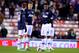 SUNDERLAND, ENGLAND - JANUARY 07: (L-R) Adnan Januzaj, Michael Carrick and Danny Welbeck of Manchester United look dejected after Fabio Borini of Sunderland scores their second goal during the Capital One Cup Semi-Final, first leg match between Sunderland and Manchester United at Stadium of Light on January 7, 2014 in Sunderland, England. (Photo by Michael Regan/Getty Images)