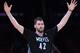 Dec 20, 2013; Los Angeles, CA, USA; Minnesota Timberwolves power forward Kevin Love (42) looks for a foul call in the second half of the game against the Los Angeles Lakers at Staples Center. The Lakers won 104-91. Mandatory Credit: Jayne Kamin-Oncea-USA TODAY Sports