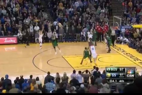 Steph Curry Hits Game-Winning Pull-Up Jumper to Beat Boston Celtics