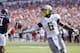 CHARLOTTESVILLE, VA - SEPTEMBER 7: De'Anthony Thomas #6 of the Oregon Ducks celebrates after rushing for a one-yard touchdown in the first quarter of the game against the Virginia Cavaliers at Scott Stadium on September 7, 2013 in Charlottesville, Virginia. (Photo by Joe Robbins/Getty Images)
