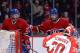 Montreal Canadiens forwards Alex Galchenyuk (left) and Tomas Plekanec.