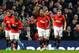 MANCHESTER, ENGLAND - JANUARY 11: Luis Antonio Valencia of Manchester United celebrates scoring the opening goal during the Barclays Premier League match between Manchester United and Swansea City at Old Trafford on January 11, 2014 in Manchester, England. (Photo by Shaun Botterill/Getty Images)