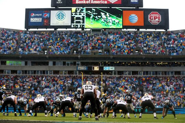 Panthers fans whoop it up ... weather-permitting