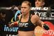 Dec 28, 2013; Las Vegas, NV, USA; Ronda Rousey in the cage for her UFC Women's Bantamweight Championship Bout against Miesha Tate (not pictured) at the MGM Grand Garden Arena. Rousey won. Mandatory Credit: Jayne Kamin-Oncea-USA TODAY Sports