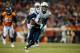 DENVER, CO - DECEMBER 12: Wide receiver Keenan Allen #13 of the San Diego Chargers runs for yards after the catch and a touchdown at Sports Authority Field Field at Mile High on December 12, 2013 in Denver, Colorado. (Photo by Dustin Bradford/Getty Images)