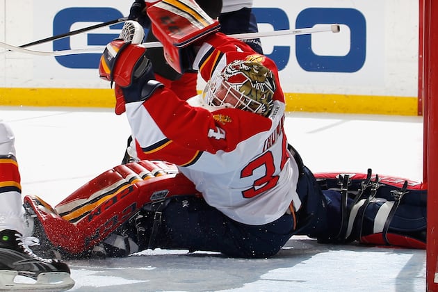 Video- Great Save by Tim Thomas Tonight