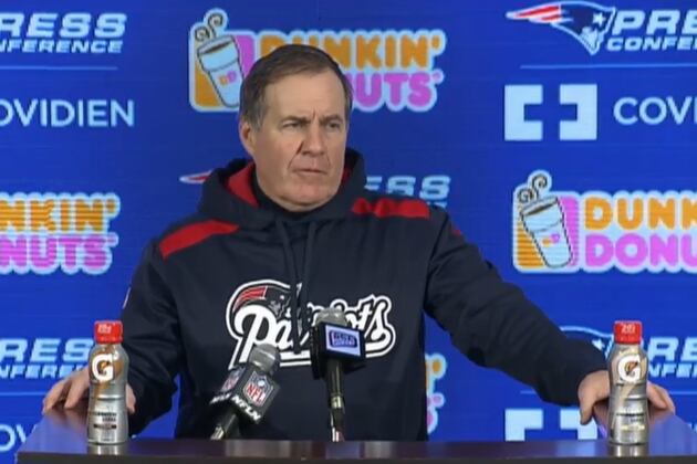 Belichick 1/11: Really proud of our football team