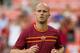 Aug 10, 2013; Washington, DC, USA; AS Roma midfielder Michael Bradley (4) before the game against the Chelsea at RFK Stadium. Mandatory Credit: Paul Frederiksen-USA TODAY Sports