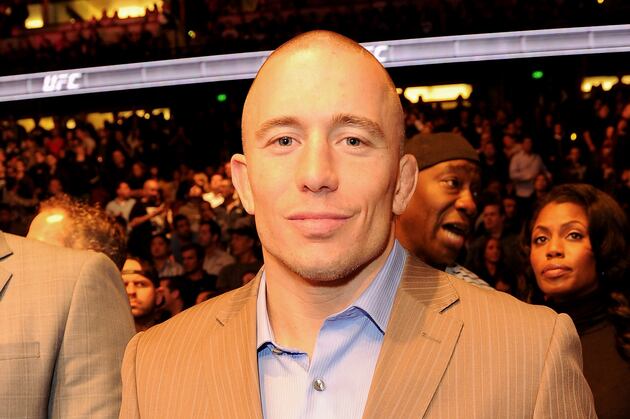 Georges St. Pierre Makes His First Public Appearance Since UFC167