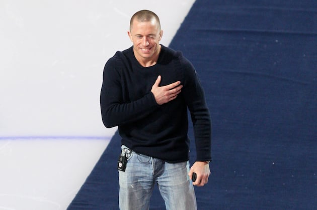 Georges St-Pierre Makes 1st Public Appearance Since UFC Hiatus