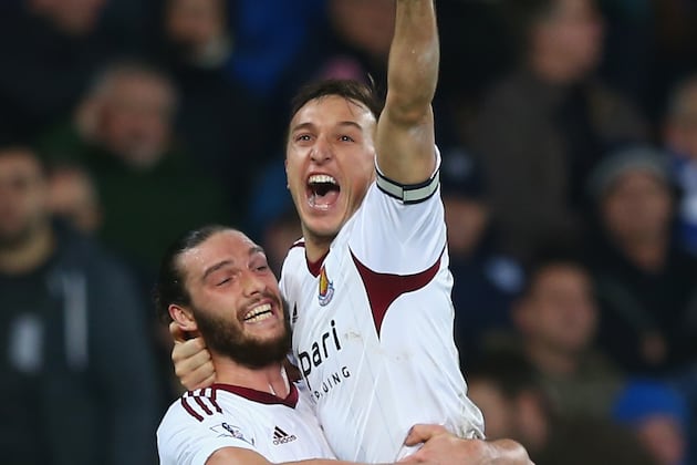 Andy Carroll Is Really, Really Happy to Be Back on the Pitch