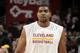 CLEVELAND, OH - NOVEMBER 4: Andrew Bynum #21 of the Cleveland Cavaliers warms up before the game against the Minnesota Timberwolves at The Quicken Loans Arena on November 4, 2013 in Cleveland, Ohio. NOTE TO USER: User expressly acknowledges and agrees that, by downloading and/or using this Photograph, user is consenting to the terms and conditions of the Getty Images License Agreement. Mandatory Copyright Notice: Copyright 2013 NBAE (Photo by David Liam Kyle/NBAE via Getty Images)