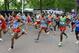 Aug 12, 2012; London, United Kingdom; A general view as runners take off at the start of the men's marathon during the London 2012 Olympic Games at The Mall. Mandatory Credit: Christopher Hanewinckel-USA TODAY Sports