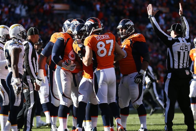 Broncos Strike First Against Chargers, as They've Done Twice Before