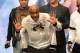 Dec 27, 2013; Las Vegas, NV, USA; Anderson Silva on stage during the weigh-in for his UFC Middleweight Title Fight against Chris Weidman (not pictured) at MGM Grand Garden Arena. Mandatory Credit: Jayne Kamin-Oncea-USA TODAY Sports