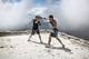 Carlos Condit working mitts with Jackson's MMA striking coach Brandon Gibson.