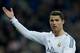 MADRID, SPAIN - JANUARY 09: Cristiano Ronaldo of Real Madrid CF protests to the referee during the Copa del Rey Round of 8 first match between Real Madrid and CA Osasuna at Estadio Santiago Bernabeu on January 9, 2014 in Madrid, Spain. (Photo by Gonzalo Arroyo Moreno/Getty Images)