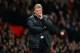 MANCHESTER, ENGLAND - JANUARY 11: Manchester United Manager David Moyes looks on during the Barclays Premier League match between Manchester United and Swansea City at Old Trafford on January 11, 2014 in Manchester, England. (Photo by Shaun Botterill/Getty Images)