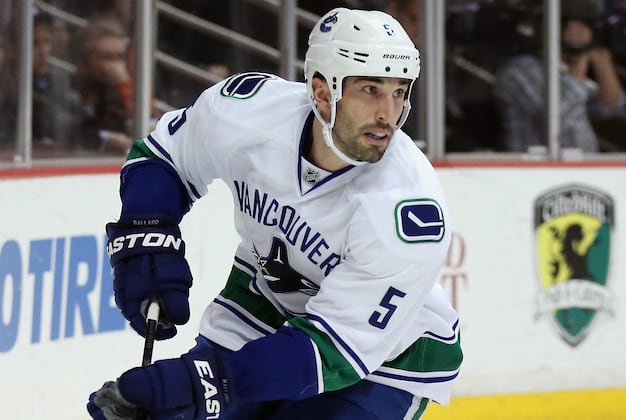 Canucks 'Big Shot' Jason Garrison to Play New Role