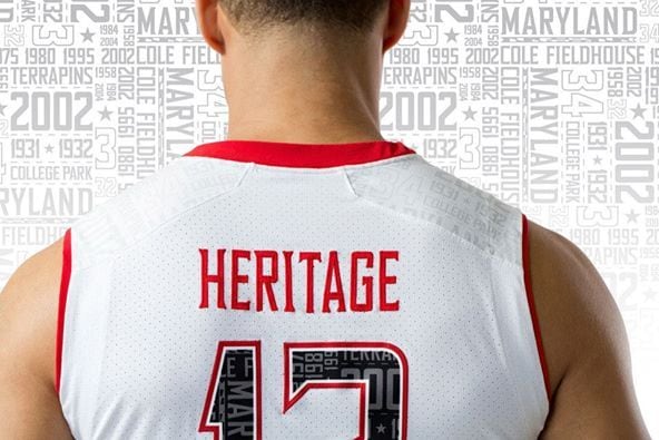 Terps Release New 'Heritage' Uniforms for White-out Game