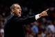 MIAMI, FL - DECEMBER 18: Frank Vogel of the Indiana Pacers coaches against the Miami Heat at American Airlines Arena on December 18, 2013 in Miami, Florida. NOTE TO USER: User expressly acknowledges and agrees that, by downloading and or using this photograph, User is consenting to the terms and conditions of the Getty Images License Agreement. (Photo by Chris Trotman/Getty Images)
