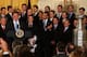 WASHINGTON, DC - NOVEMBER 4: Rocky Wirtz speaks next to President Barack Obama during a meeting with the Chicago Blackhawks in the East Room of the White House on November 4, 2013 in Washington, DC. The Chicago Blackhawks are visiting the capital as the 2013 Stanley Cup Champions. (Chase Agnello-Dean/NHLI via Getty Images)