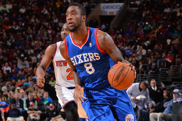 Tony Wroten Drives for Furious Dunk on Michael Kidd-Gilchrist