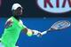 MELBOURNE, AUSTRALIA - JANUARY 16: Donald Young of the United States plays a forehand in his second round match against Andreas Seppi of Italy during day four of the 2014 Australian Open at Melbourne Park on January 16, 2014 in Melbourne, Australia. (Photo by Ryan Pierse/Getty Images)