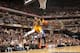 INDIANAPOLIS - JANUARY 16: Lance Stephenson #1 of the Indiana Pacers drives to the basket against the New York Knicks at Bankers Life Fieldhouse on January 14, 2014 in Indianapolis, Indiana. NOTE TO USER: User expressly acknowledges and agrees that, by downloading and or using this Photograph, user is consenting to the terms and condition of the Getty Images License Agreement. Mandatory Copyright Notice: 2014 NBAE (Photo by Ron Hoskins/NBAE via Getty Images)