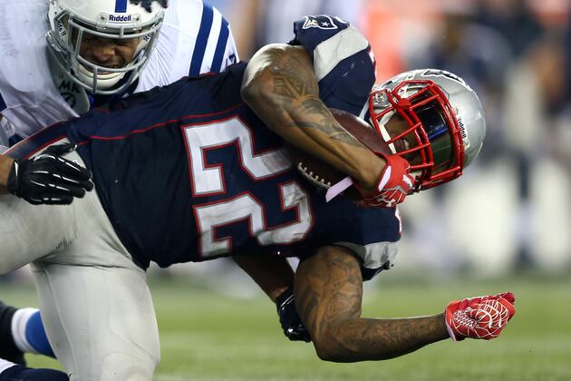 Did Ridley's Fumbling Spark NE's Run Game?