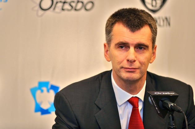 Brooklyn Nets Owner Mikhail Prokhorov Doesn't Want to Attend Their Games Either