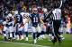 FOXBORO, MA - NOVEMBER 24: Wide receiver Julian Edelman #11 of the New England Patriots reacts to a call against the Denver Broncos during a game at Gillette Stadium on November 24, 2013 in Foxboro, Massachusetts. (Photo by Jared Wickerham/Getty Images)