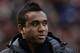 Manchester United's Anderson takes to the touchline before his team's s English Premier League soccer match against Arsenal at Old Trafford Stadium, Manchester, England, Saturday, Nov. 3, 2012. (AP Photo/Jon Super)