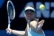 Maria Sharapova of Russia hits a forehand return to Karin Knapp of Italy during their second round match at the Australian Open tennis championship in Melbourne, Australia, Thursday, Jan. 16, 2014.(AP Photo/Eugene Hoshiko)