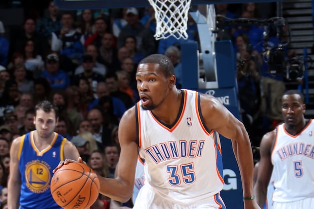 Kevin Durant Drops Career-High 54 Points vs. Warriors