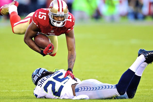 Michael Crabtree Must Get Open vs. Richard Sherman for 49ers to Beat Seahawks