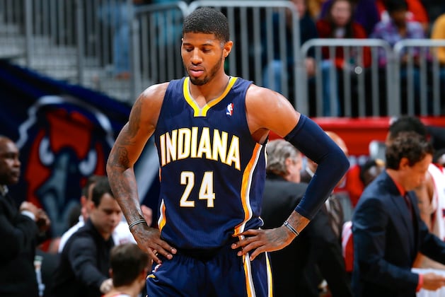 Indiana Pacers Superstar Paul George Uncertain About 2014 NBA Dunk Contest
