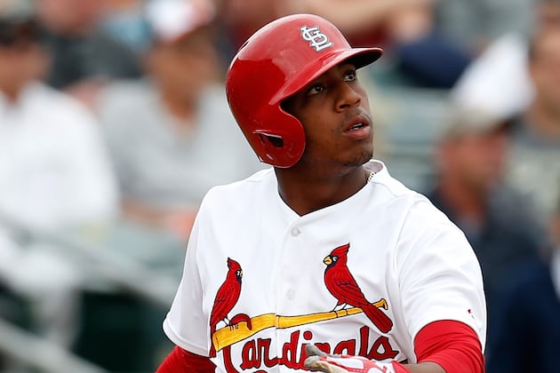 Oscar Taveras Feels “100 Percent”