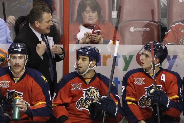 Panthers Coach Horachek Wants Desperation from His Players