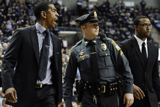 Kevin Ollie Ejected as Huskies Fall to Louisville