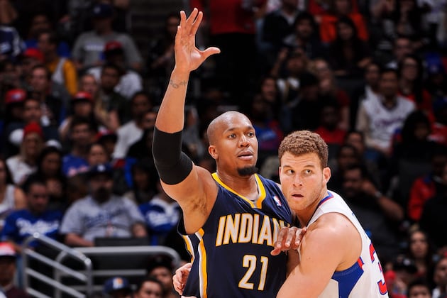 Pacers' West Fined $15K for Elbowing Griffin