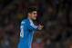 Alvaro Morata celebrates a goal for Real Madrid.